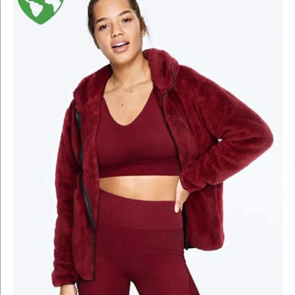 Victoria’s Secret PINK full zip teddy